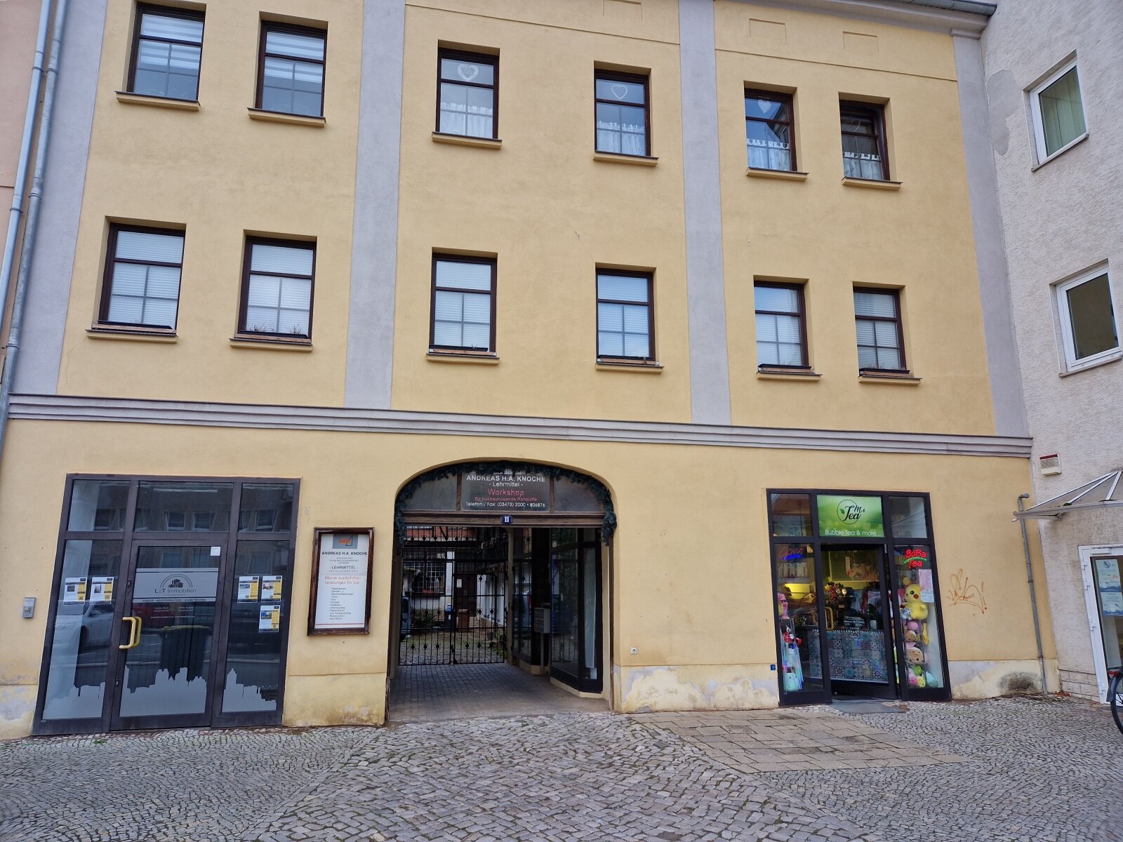Wohn-und Geschäftshaus im zentraler Lage in Aschersleben