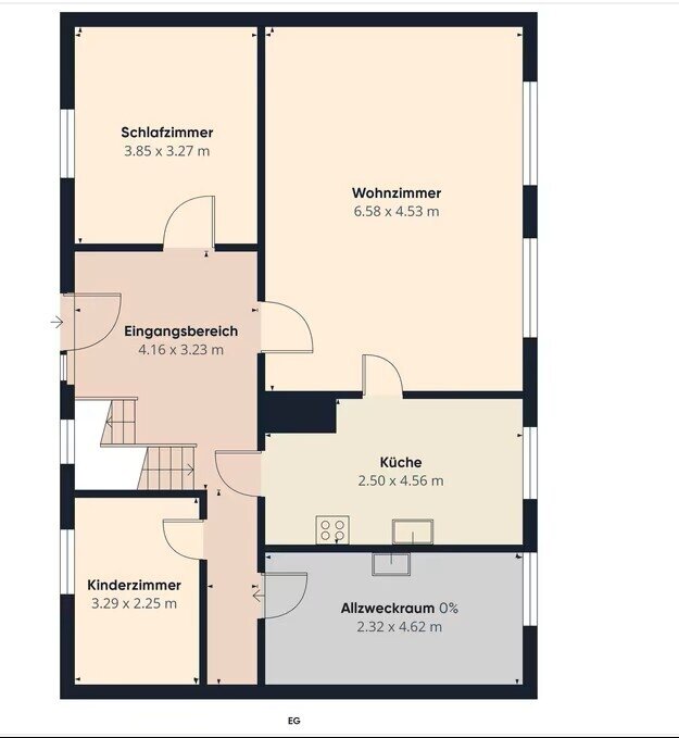 Einfamilienhaus mit großem Grundstück,viel Nebengelass und Blick bis zur Bode