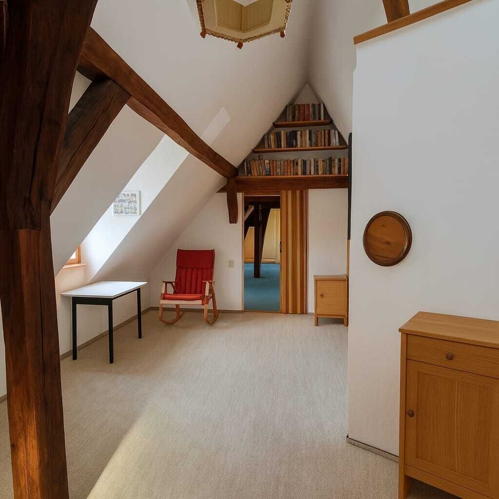 Innenansicht Dachgeschoss Innenansicht Dachgeschoss