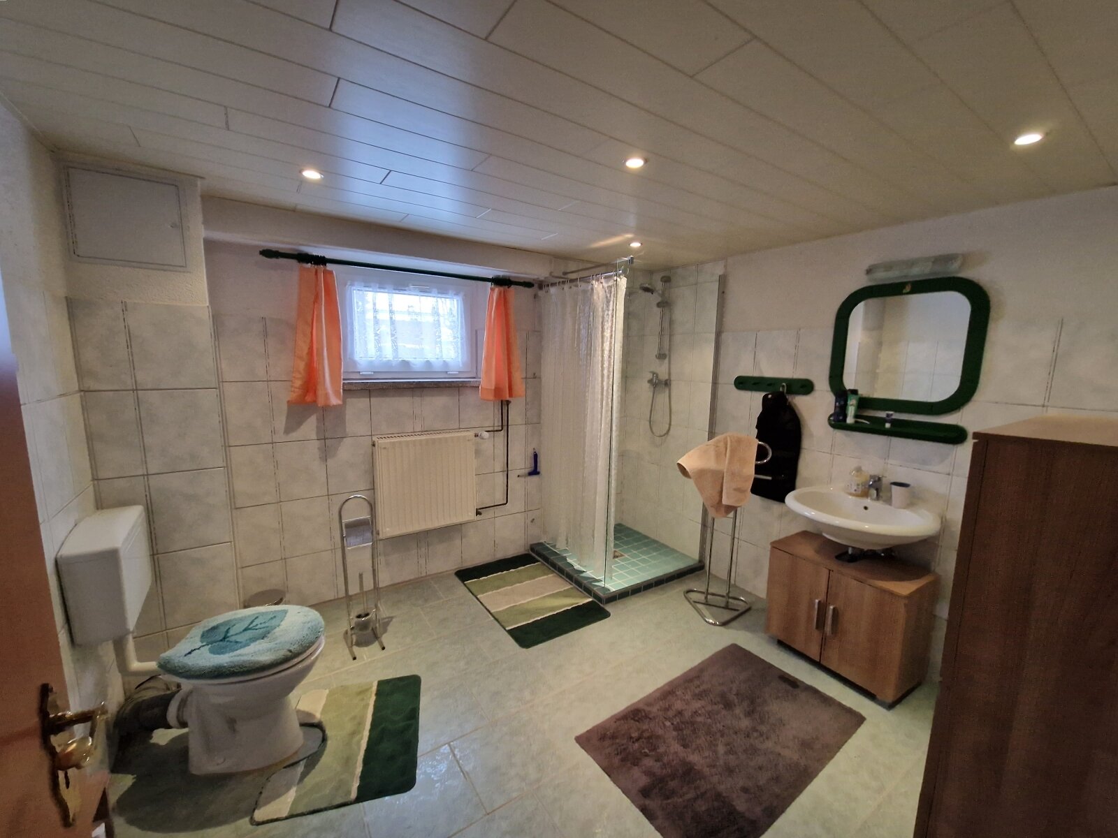 Badezimmer im Keller