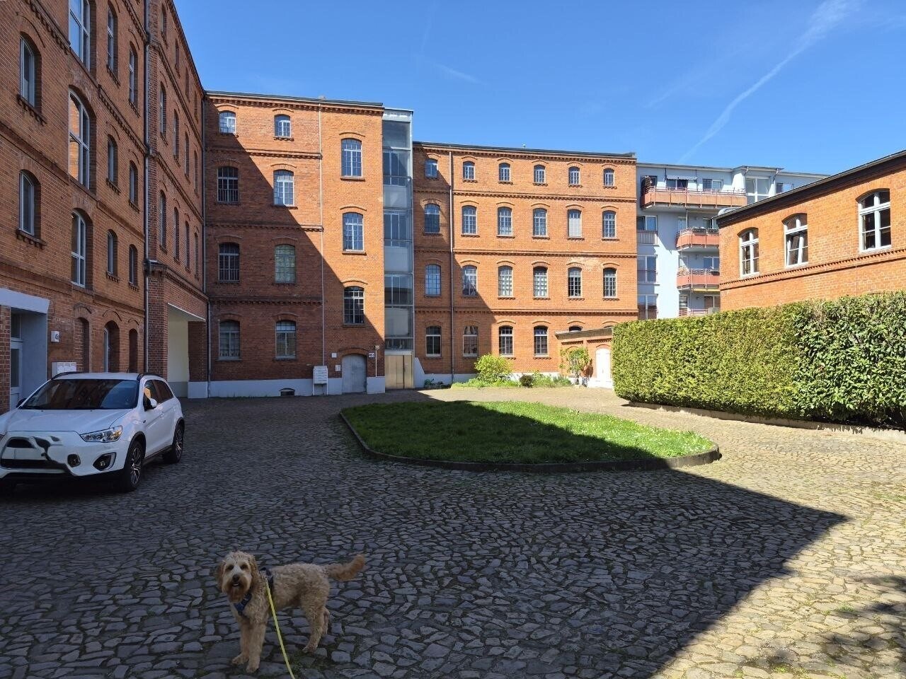 Blick auf die Wohnanlage Blick auf die Wohnanlage